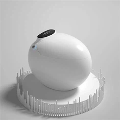 Hvidt æg smart toilet