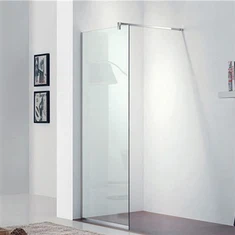 Gå i badeværelsets glasdør